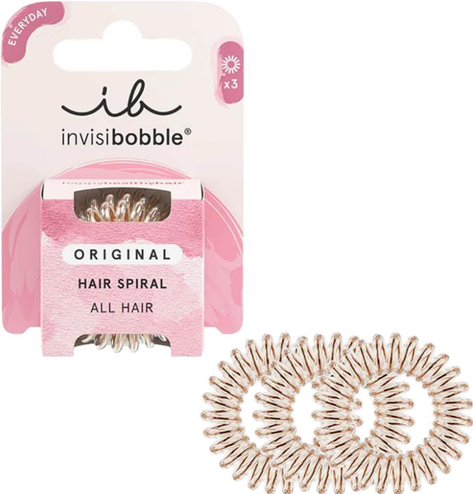 Image du produit Invisibobble Attaches de cheveux Original bronze me pretty 3 pcs (Élastiques à cheveux)