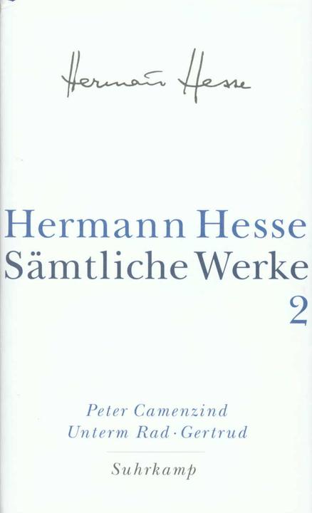 Produktbild Sämtliche Werke in 20 Bänden und einem Registerband (Deutsch, Hermann Hesse, 2001)