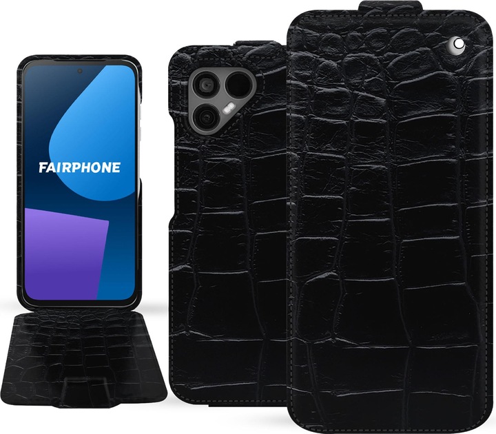 Actual product image Noreve Vertical leather shell (OnePlus 5)
