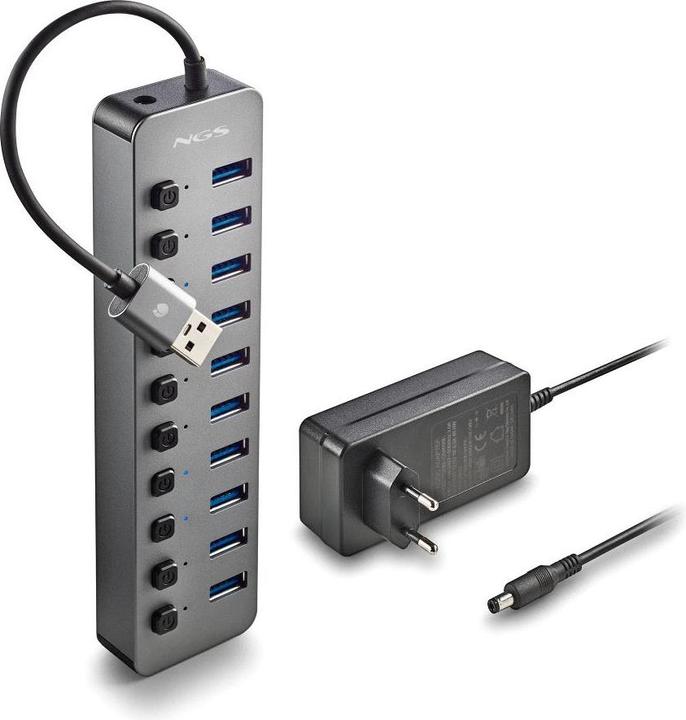 Produktbild NGS IHUB 10 (USB-C, 10 Ports)