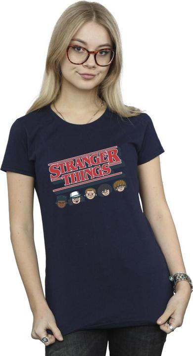 Produktbild Netflix Stranger Things Caricature Logo TShirt (XXL)