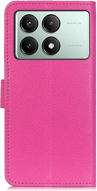 Image du produit MU Classic Série de couvertures de livres en cuir Litchi (Xiaomi Poco X6 Pro)