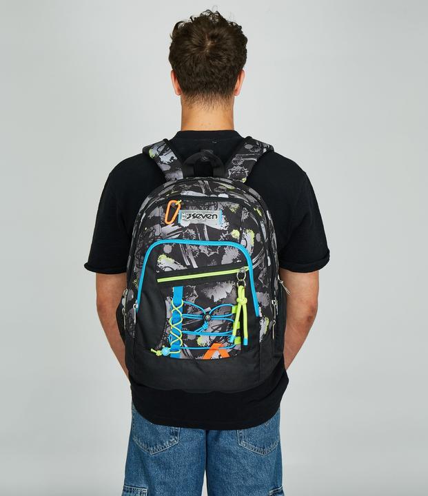 Image du produit Seven Sac à dos scolaire Advanced Feeling Me noir (32 l)