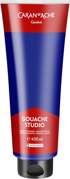 Caran d'Ache Gouache Studio Tube 450ml Ultramarinblau 120 (450 ml)