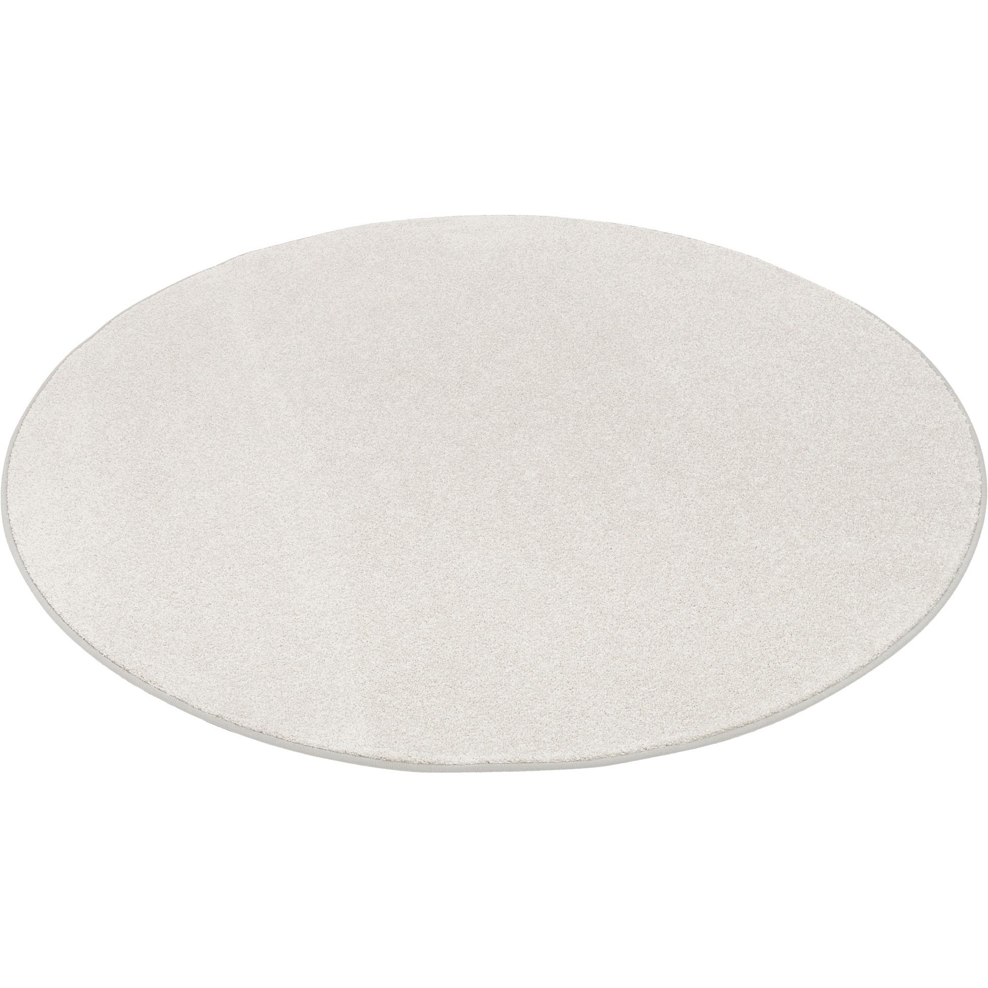 Snapstyle, Teppich, Hochflor Velours Teppich Luna Rund (133 x 133 cm)