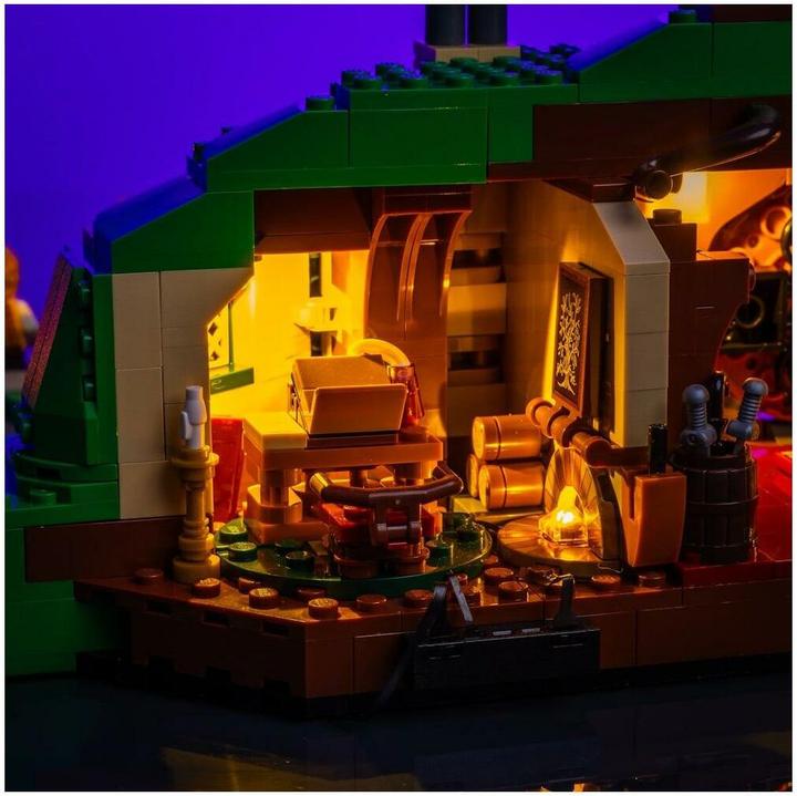 Actual product image Light my bricks LMB 2.0 LEGO® 10354# The Lord of the Rings The Shire Light Kit