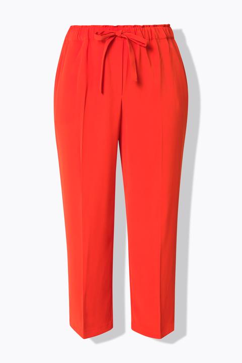 Image du produit Ulla Popken Pantalon 7/8 à pinces. Taille élastique (62)
