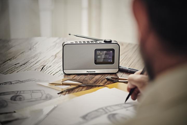 Image du produit Panasonic RF-D15EG-K (DAB+ DAB, FM, VHF, Bluetooth)