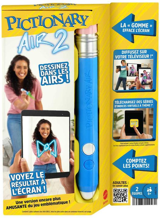 Actual product image Mattel Games Pictionary Air 2 (Multilingual)