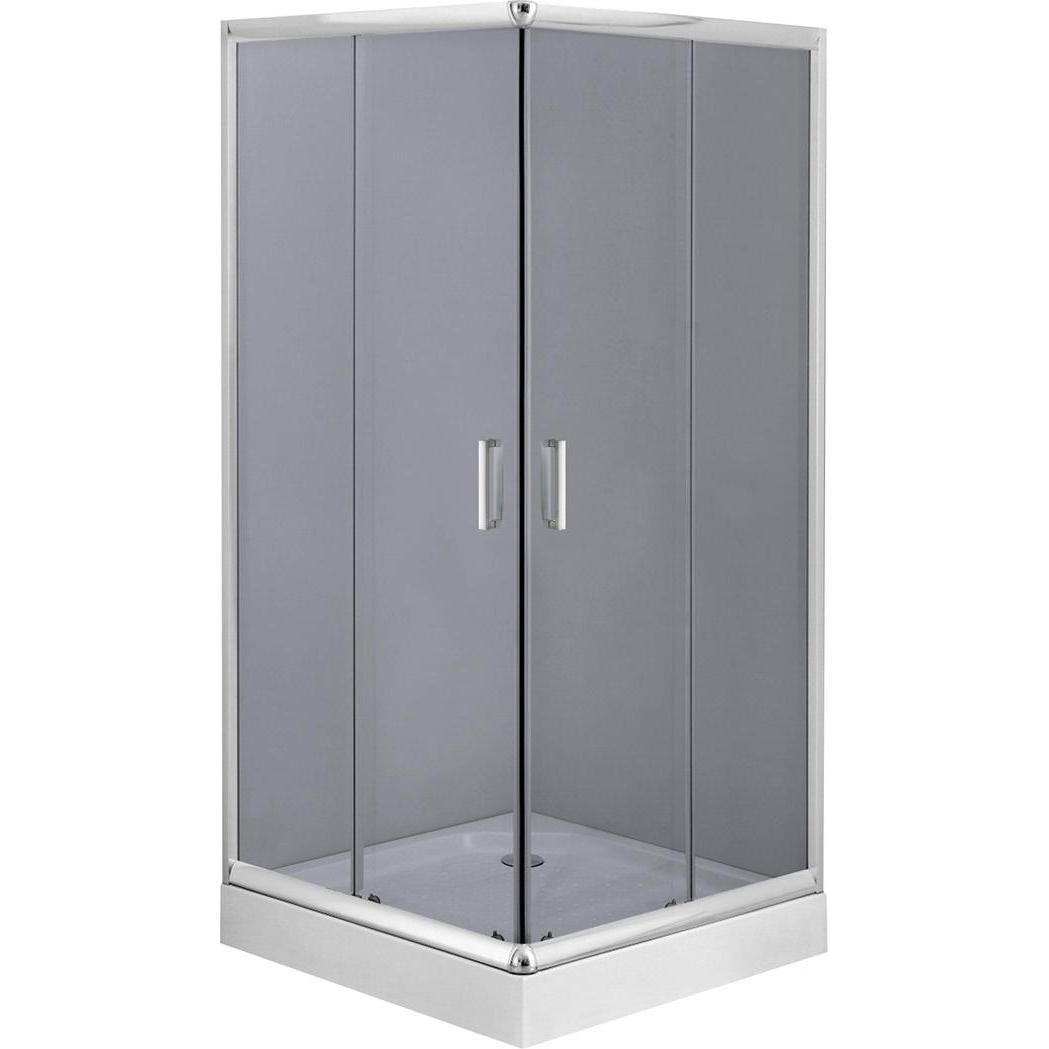 Deante, Duschkabine + Duschwand, Kabina prysznicowa kwadratowa 90 cm (90 cm)