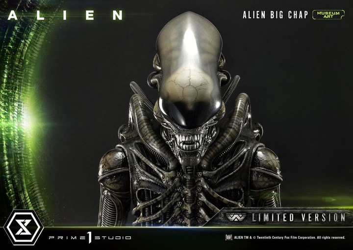 Image du produit Prime 1 Studio Aliens statuette 1/3 Alien Big Chap Museum Art Limited Version 85 cm