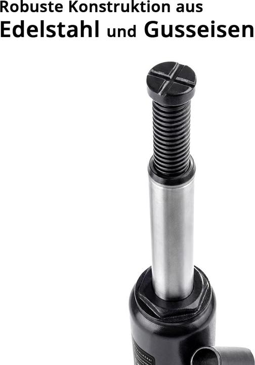 Produktbild Stahlwerk Hydraulikheber 6 Tonnen Hubkraft 200-405 mm Stempelwagenheber Autoheber Wagenheber