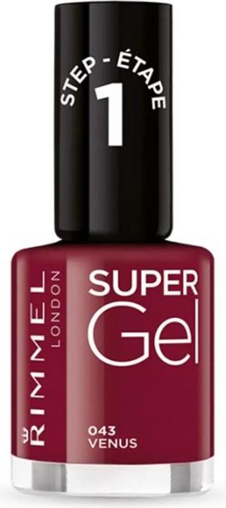 Image du produit Rimmel London Super Gel STEP1 (043 Vénus, Vernis à ongles effet gel)