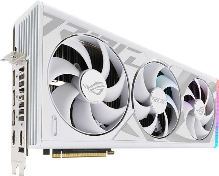 Actual product image ASUS ROG-STRIX-RTX4080-O16G-WHITE HDMI DP Active (16 GB)