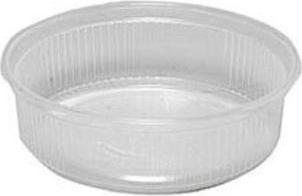 Produktbild Tedeco Gizeh Salatbaeger 125 ml Ø101*31 mm Rund PP Klar,10 pk x 100 Stk/krt