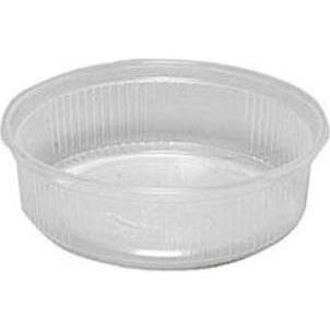 Tedeco Gizeh, Einweggeschirr, Salatbaeger 125 ml Ø101*31 mm Rund PP Klar,10 pk x 100 Stk/krt