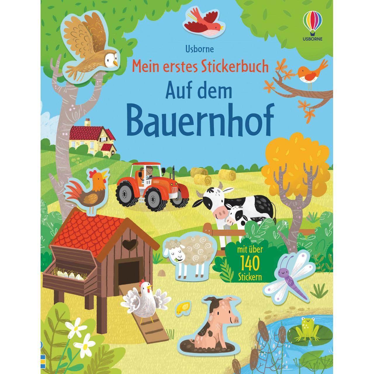Mein erstes Stickerbuch: Auf dem Bauernhof, Kinderbücher von Jordan Wray, Kristie Pickersgill
