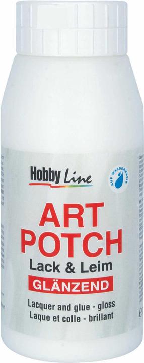 Produktbild Kreul 49153 - Art Potch Lack und Leim transparent glänzend, 750 ml, Serviettentechnik- und Dekoklebe (750 ml)
