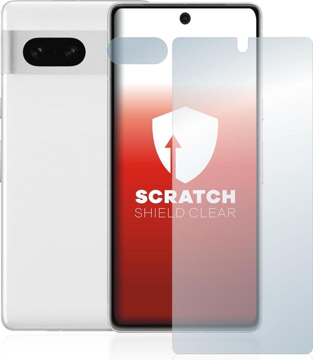 Actual product image upscreen Scratch Shield Protector (1 Piece, Google Pixel 7)