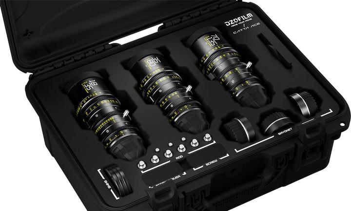 Produktbild Dzofilm Catta Zoom Bundles 18-35/35-80/70-135 T2.9-E Mount(Black) (Sony E, Vollformat)