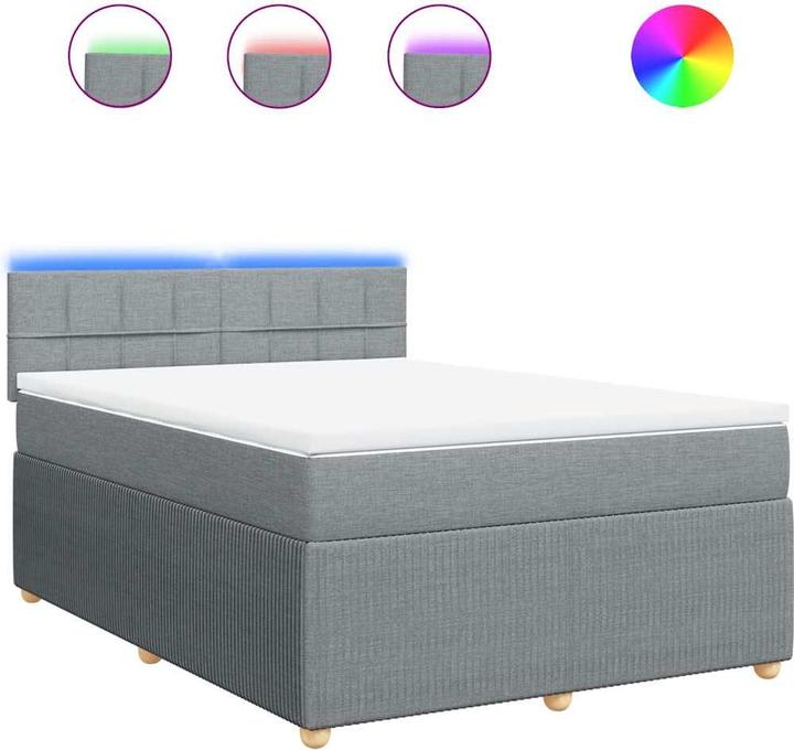 Produktbild vidaXL Boxspringbett (140 x 200 cm)