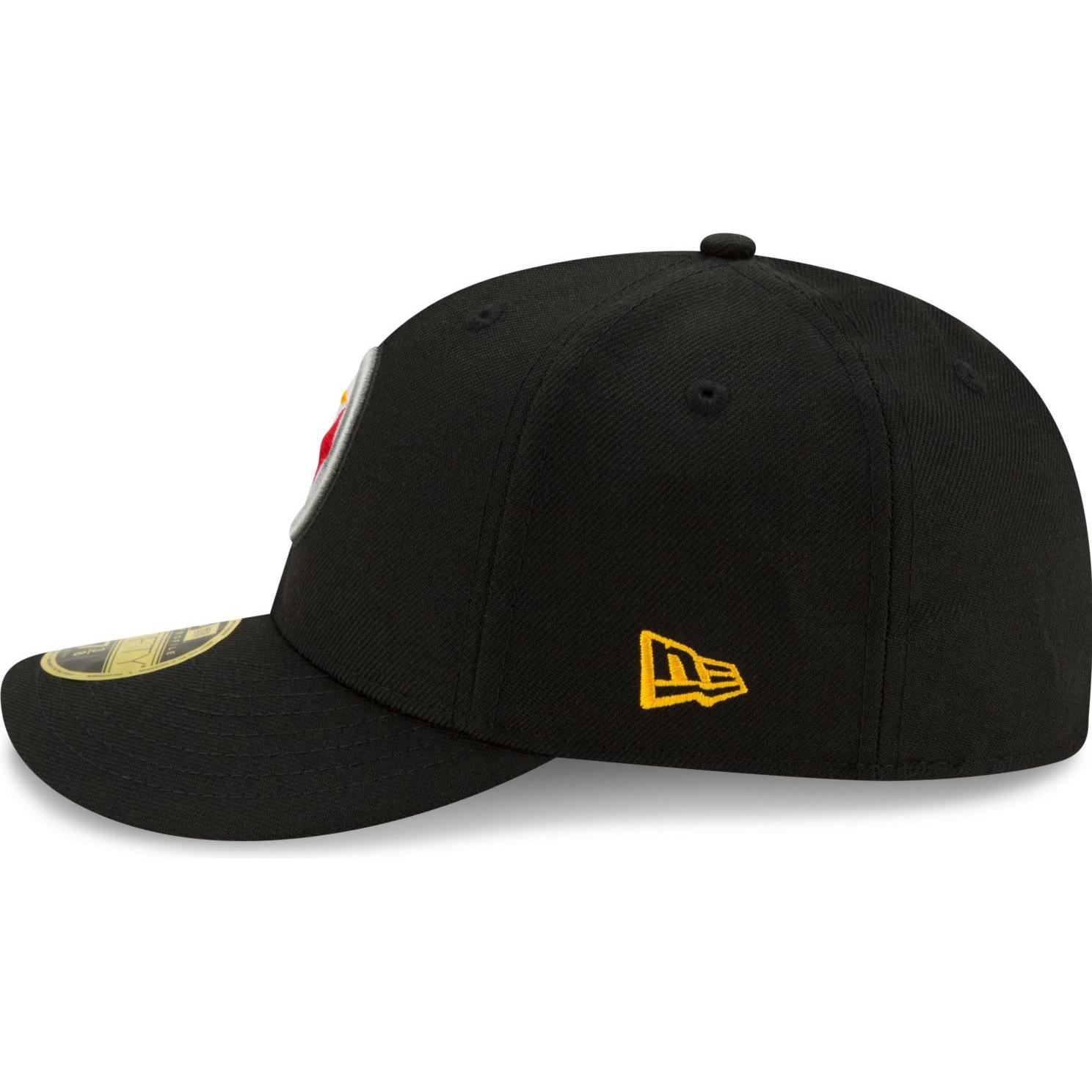 Thumbnail - New Era, Herren, Cap, 59Fifty Low Profile Pittsburgh Steelers, Schwarz, (7 1/8)