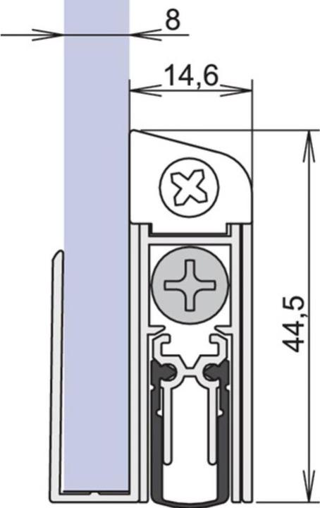 Athmer Door seal Sound-Ex GS-8 1-407