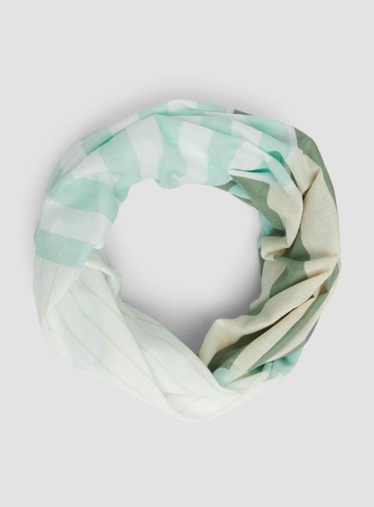 Immagine prodotto s.Oliver Snood Gestreifter Loop-Schal aus Baumwolle