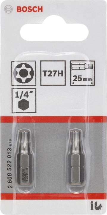 Productafbeelding Bosch Professional Zubehör Torx bit TR 27 Toebehoren ext (Zeskantbus TX)