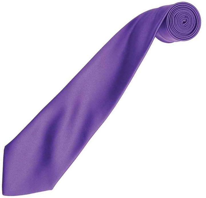 Actual product image Premier Unisex Adult Colours Satin Tie