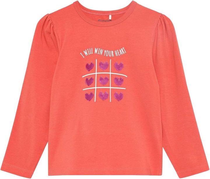 Produktbild Minymo Langarmshirt Spiced Coral (110)
