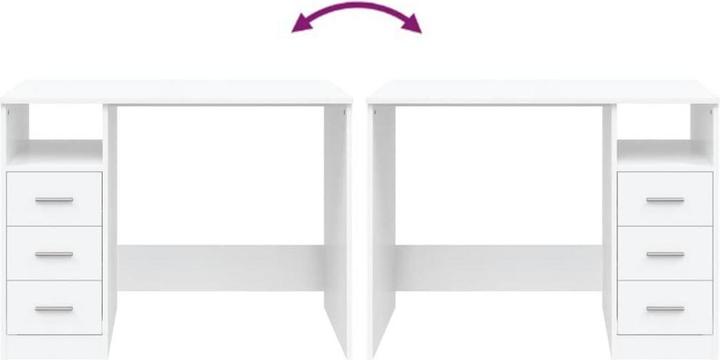 Actual product image vidaXL Schreibtisch (102 x 50 x 76 cm)