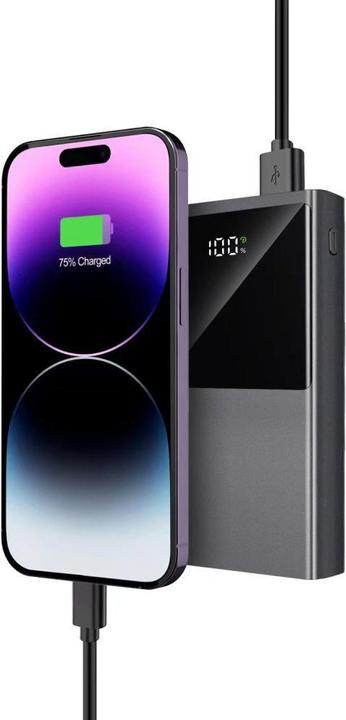 Immagine prodotto Tech-Protect Powerbank PB13 20000mAh 22.5W 2x USB-A / USB-C / Lightning con cavo USB-C / USB-A - g (20000 mAh, 22.50 W, 74 Wh)