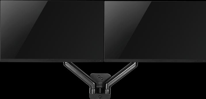 Actual product image LogiLink BP0146 Dual Monitorius wall mount 17-32 inch gas spring 90-540 mm (Wall, 32")