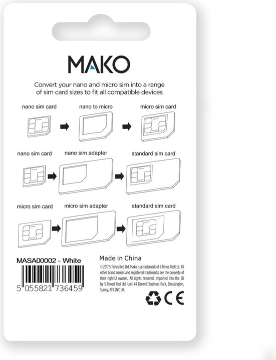 Produktbild Mako Multi SIM Adapter