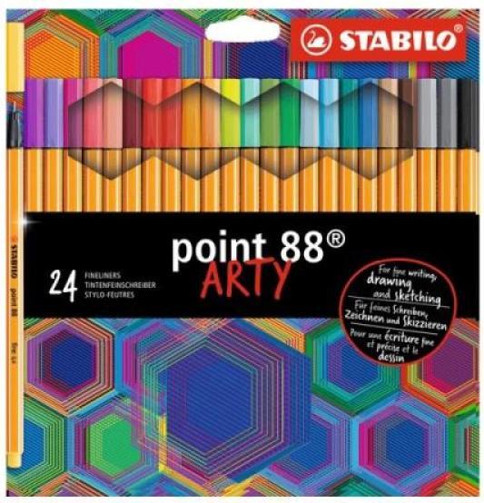 Produktbild STABILO Point 88 (Mehrfarbig, 18 x)