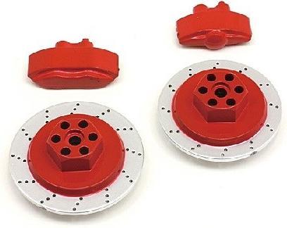 Produktbild Wittmax E10 Brake Disc & Caliper Set (Red) (Bremsset)