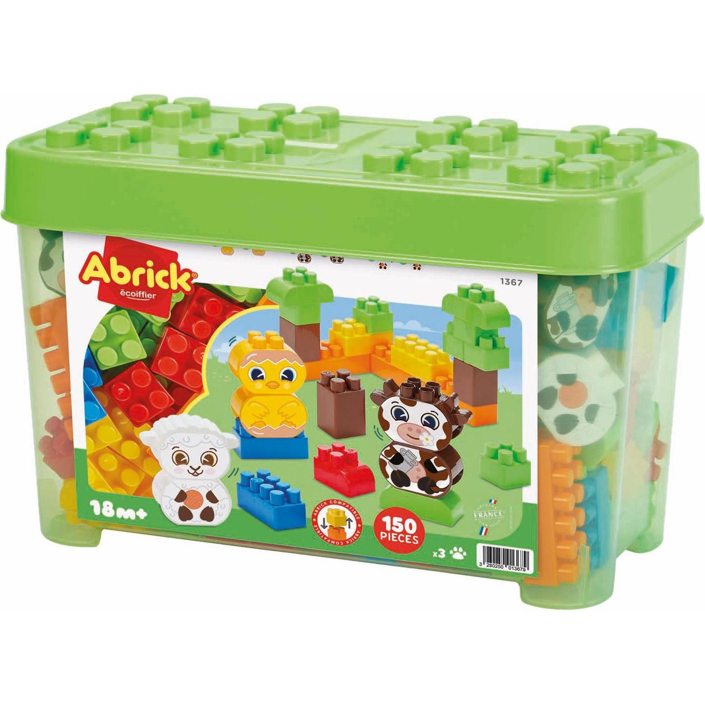 Ecoiffier Coffret La Ferme 150 pièces Abrick