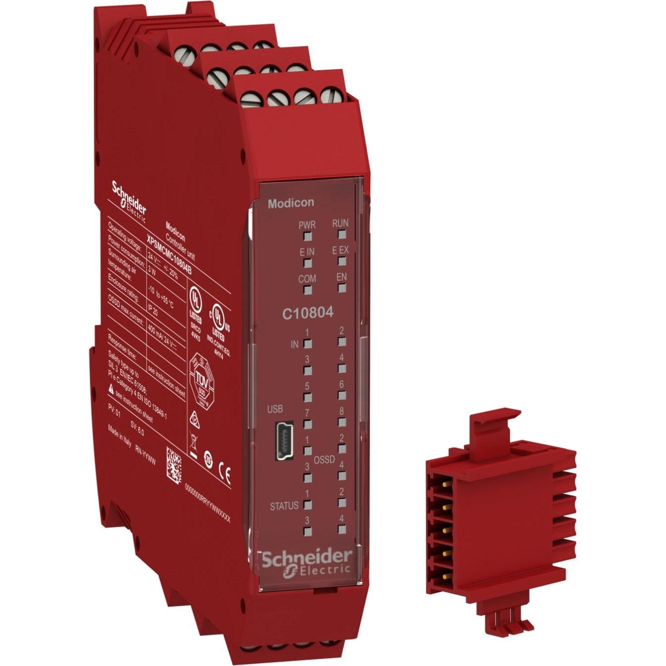 Schneider XPSMCMC10804B, Relais