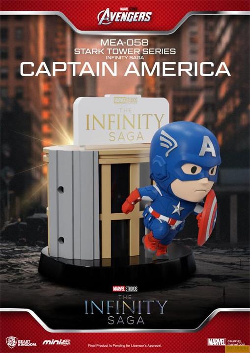 Immagine prodotto Beast Kingdom Marvel figurine Mini Egg Attack The Infinity Saga serie Stark Tower Set 12 cm