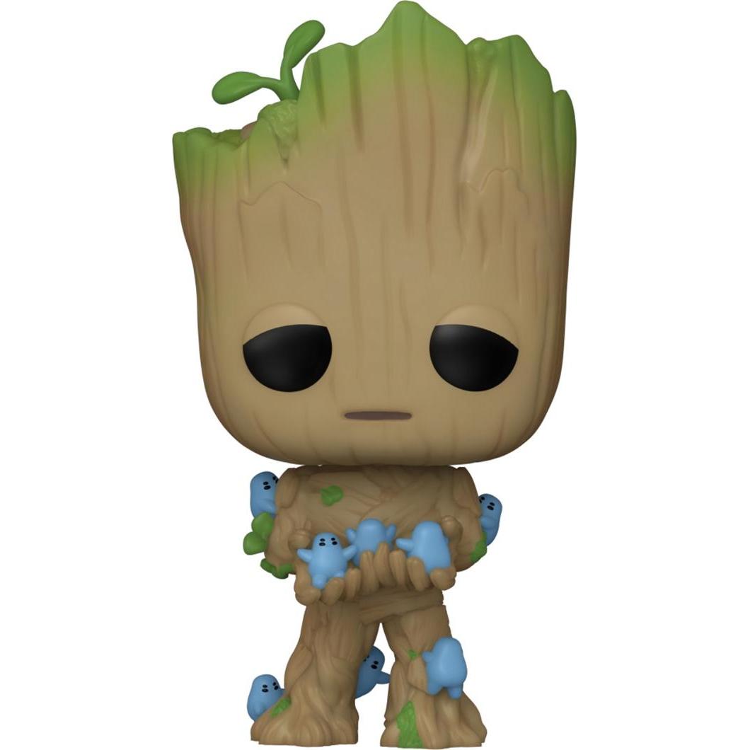 Funko POP Marvel I am Groot - Groot with Grunds