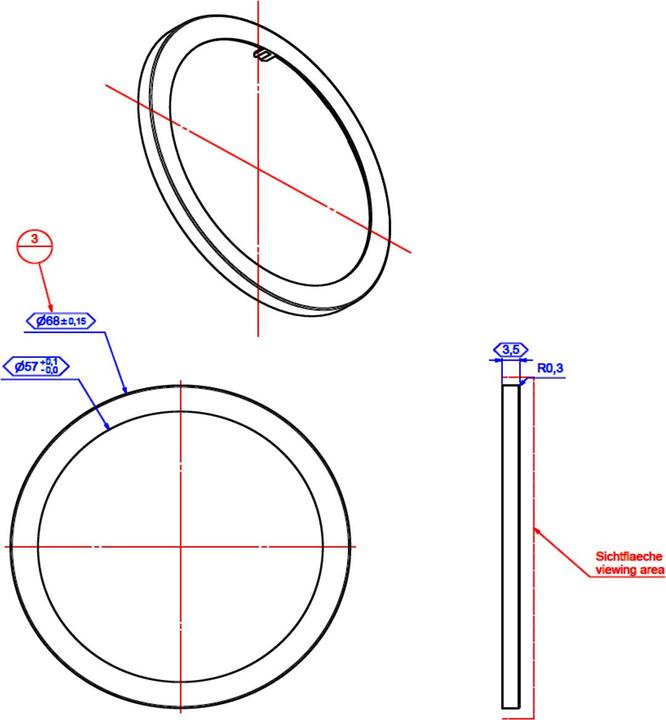 Produktbild Bachmann PIX Zierringset Edelstahl Optik VPE 25 Stk.
