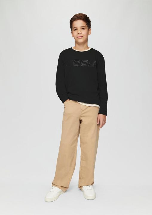 Produktbild S.Oliver T-Shirt Weiches Baumwoll-Longsleeve mit 3D-Print (170, 176)