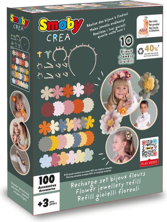 Produktbild Smoby Crea Flower Schmuck-Nachfüllset