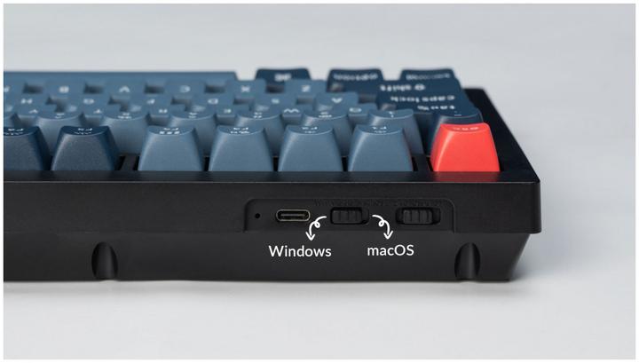 Actual product image Keychron V1 Max (DE, Cable, Wireless)