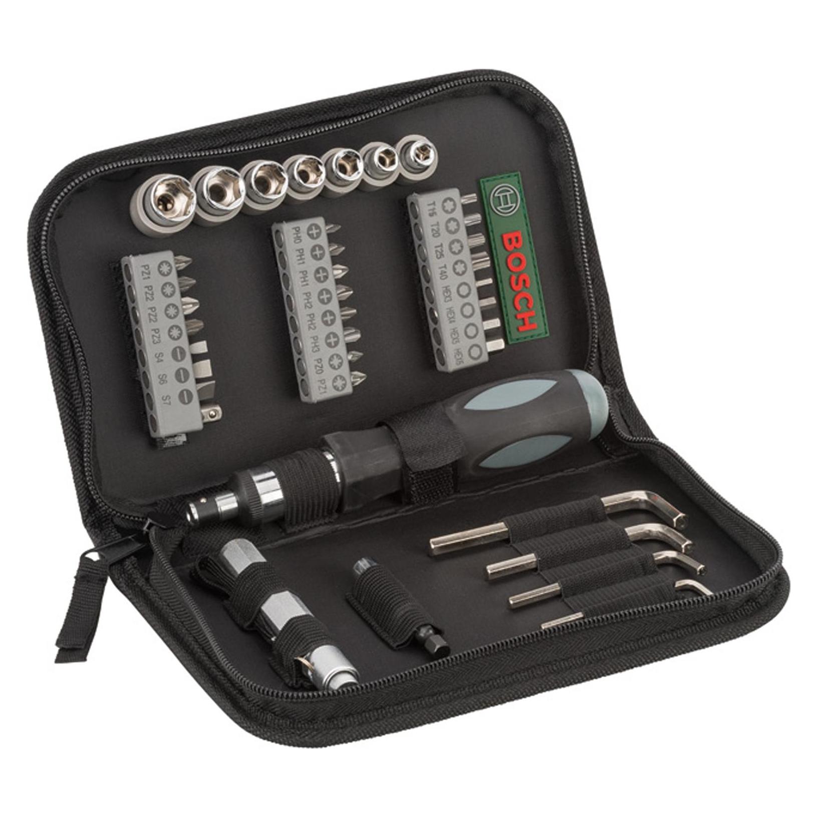 Bosch Professional, Bits, Heimwerker Werkzeugset in Tasc