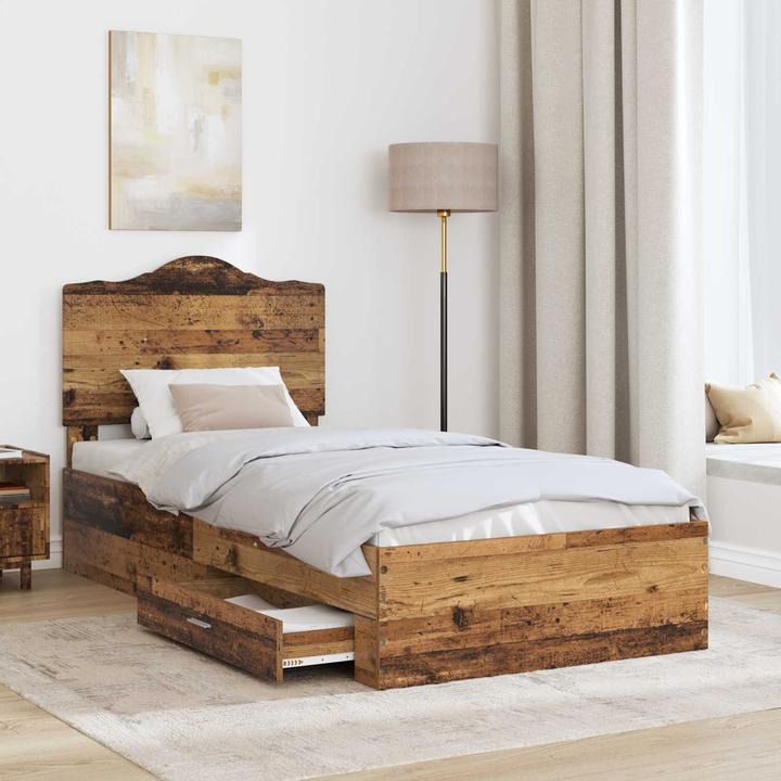 Image du produit vidaXL Moderner Bettrahmen (90 x 200 cm)