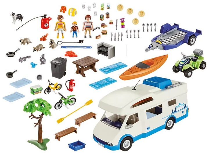 Image du produit Playmobil Camping Aventure (9318, Playmobil Family Fun)
