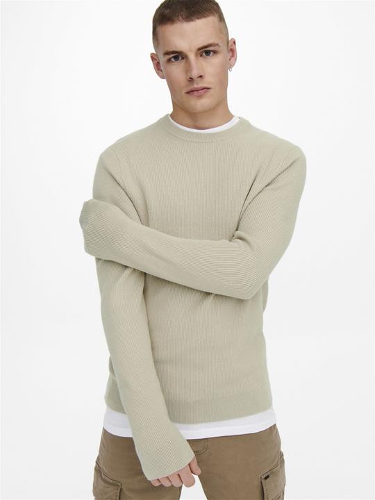 Produktbild Only & Sons Strukturstrick Strickpullover (XS)