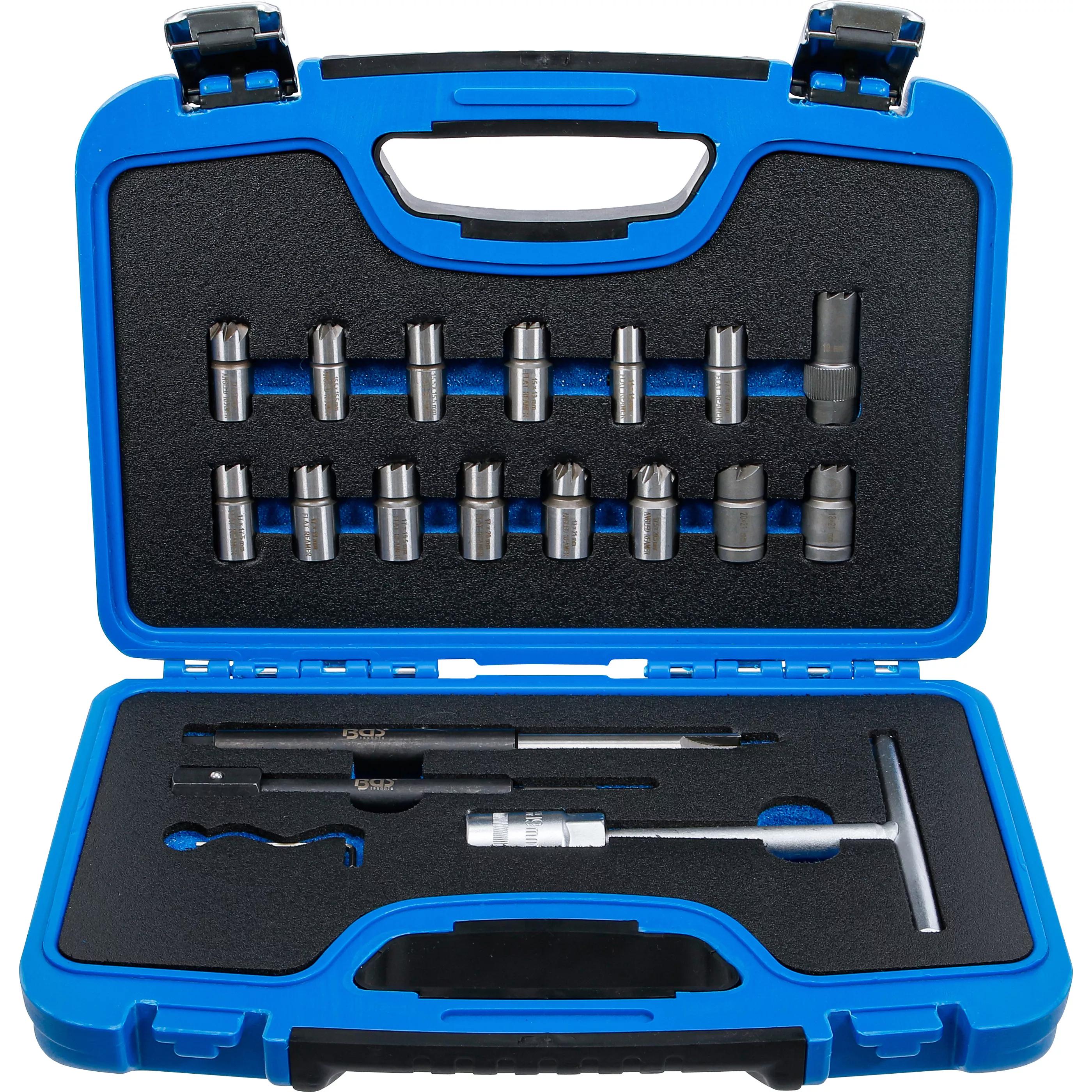 BGS, Utensili autofficina, Injektoren-Dichtsitz-Fräser-Satz